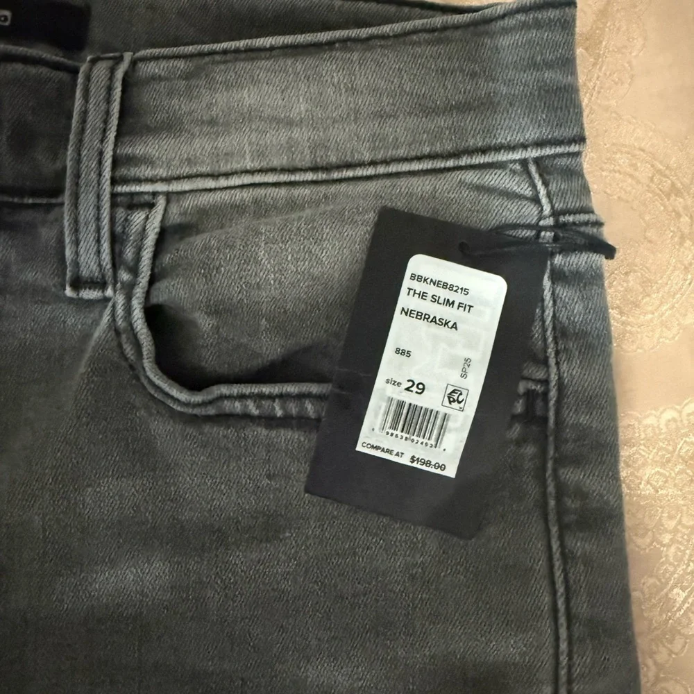 Joe's Jeans Men's Slim Gray Denim - Picture 5 of 8